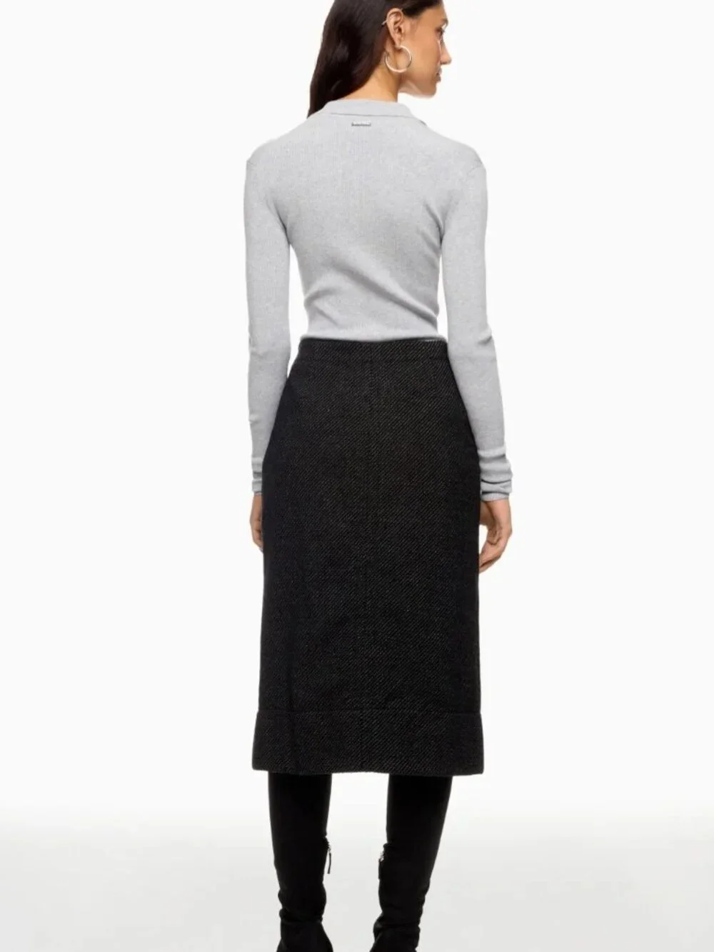 MICHAEL KORS Grey Collared Polo Sweater Size XXL MSRP $295